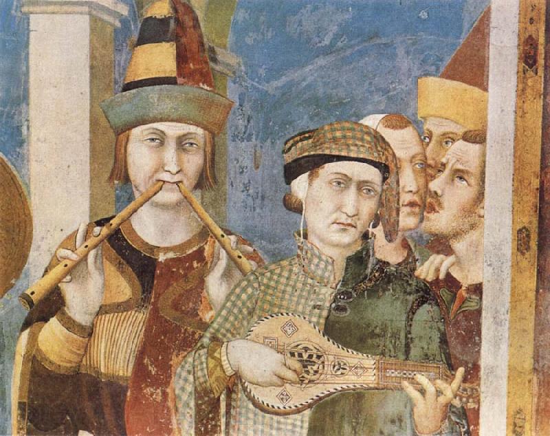 Simone Martini St Martin is dubbed a Knight,between 1317 and 1319 France oil painting art